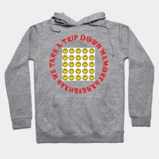 Acid House Smiley Blotter Tab Trip Design Hoodie